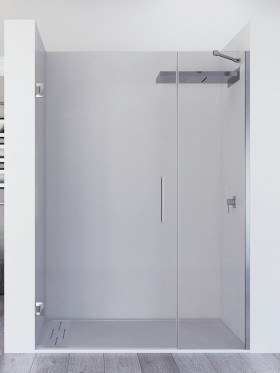 Mamparas de ducha con puerta abatible - ¡Al mejor precio!